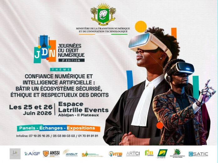 Côte d’Ivoire : l’ANSSI donne rendez-vous aux acteurs du numérique les 25 et 26 juin 2026 pour débattre de l’IA et des droits numériques Côte d’Ivoire : l’ANSSI donne rendez-vous aux acteurs du numérique les 25 et 26 juin 2026 pour débattre de l’IA et des droits numériques