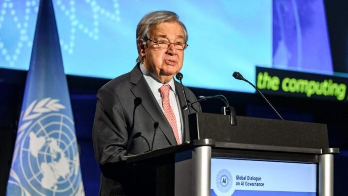 Développement effréné de l’ IA : le patron de l’ ONU tire la sonnette d’alarme Développement effréné de l’ IA : le patron de l’ ONU tire la sonnette d’alarme