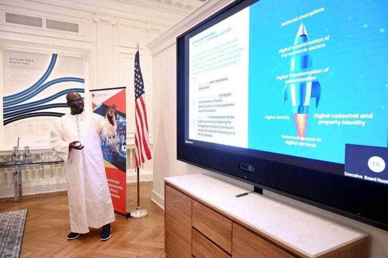 Sénégal : À Washington, Samba Diouf mobilise les investisseurs autour du New Deal Technologique
