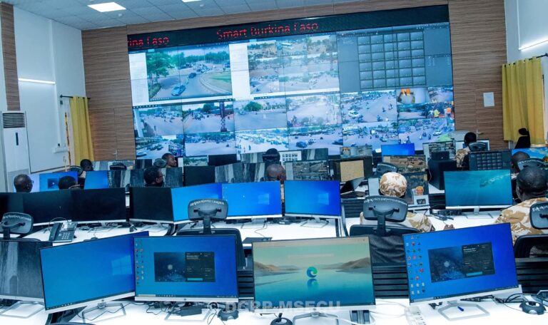 Burkina Faso : Le ministère de la Sécurité dévoile le Network operating Center du système de vidéo-verbalisation