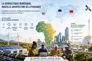 Géopolitique numérique, IA et souveraineté : quels choix stratégiques pour l’Afrique ? La nouvelle architecture de la puissance
