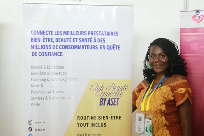 Cameroun : au FGI 2026, Rosalie Mandeng présente ASET.cm, la plateforme qui connecte les actrices de la beauté et du bien-être à leur clientèle Rosalie Mandeng
