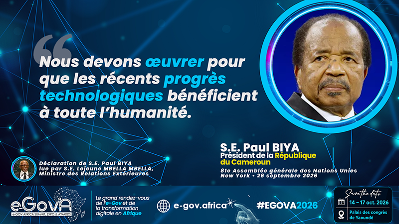 UNGA 81 : de l’« outil prodigieux » au progrès technologique partagé, Paul Biya précise sa vision de l’IA