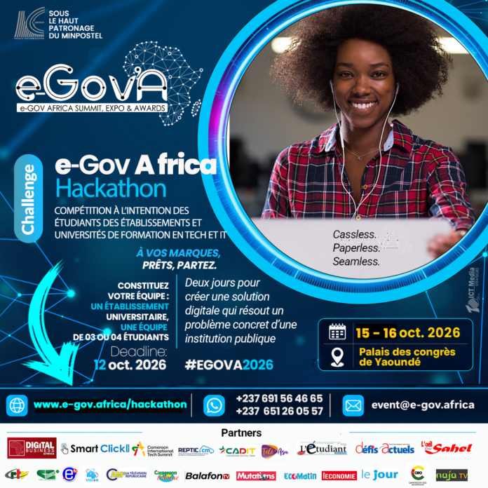 E-GOV’A Hackathon 2026 : la date limite des inscriptions repoussée au 12 octobre Egova Visuel Carré HACKATHON FR 02